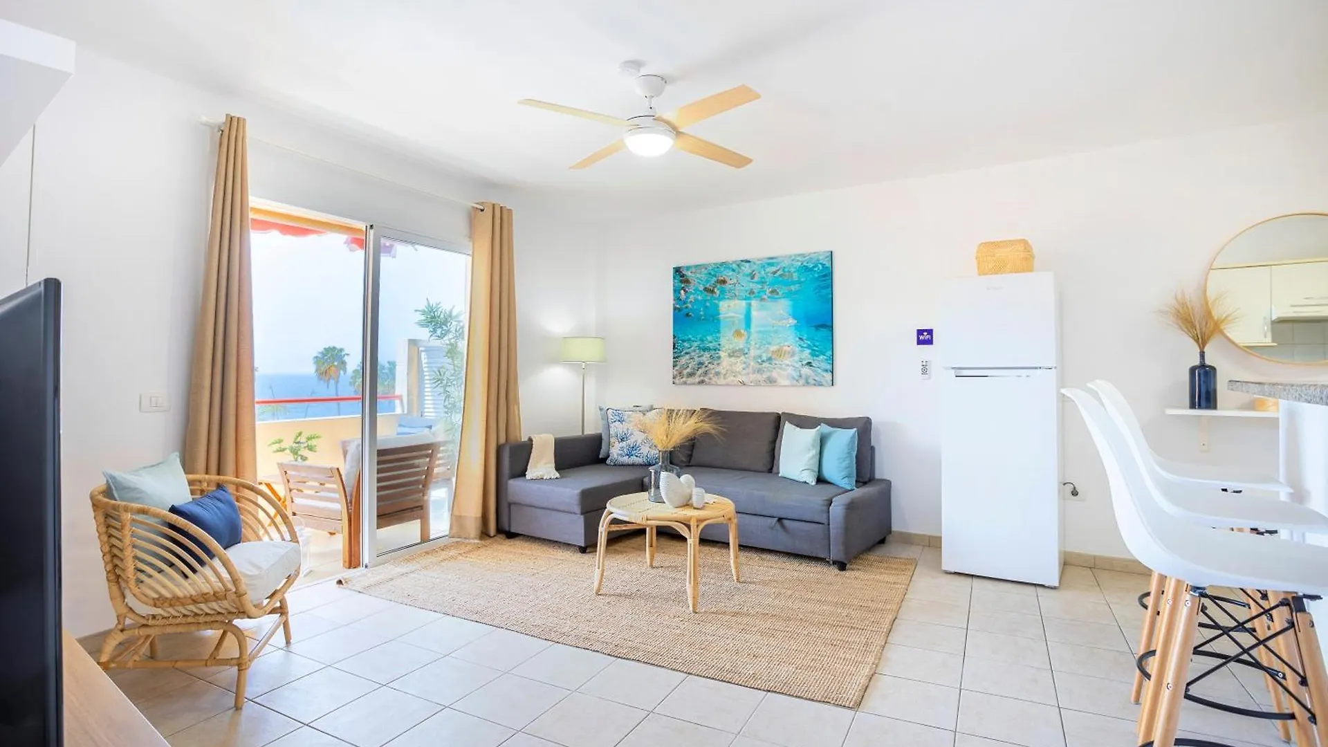 Blue Garden - Cozy Apartment With Atlantic Views Puerto de Santiago Spanyolország