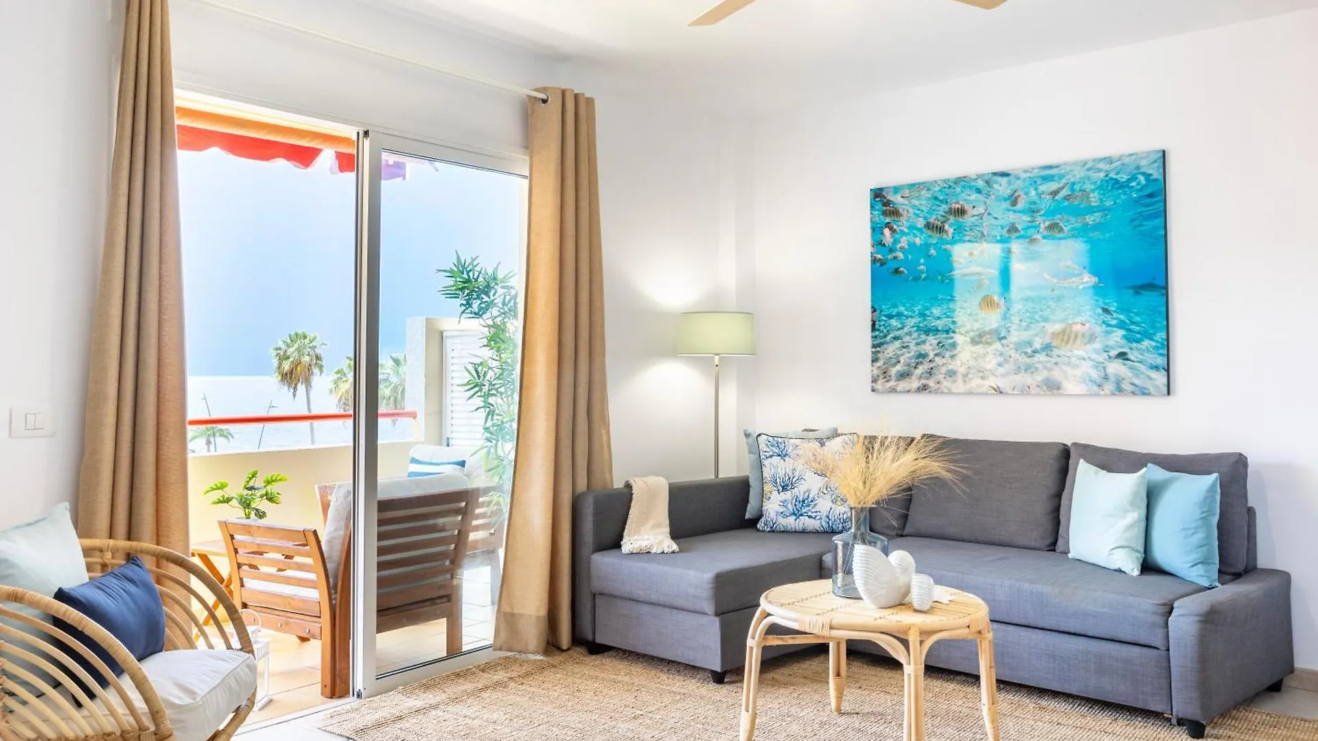 Blue Garden - Cozy Apartment With Atlantic Views Puerto de Santiago