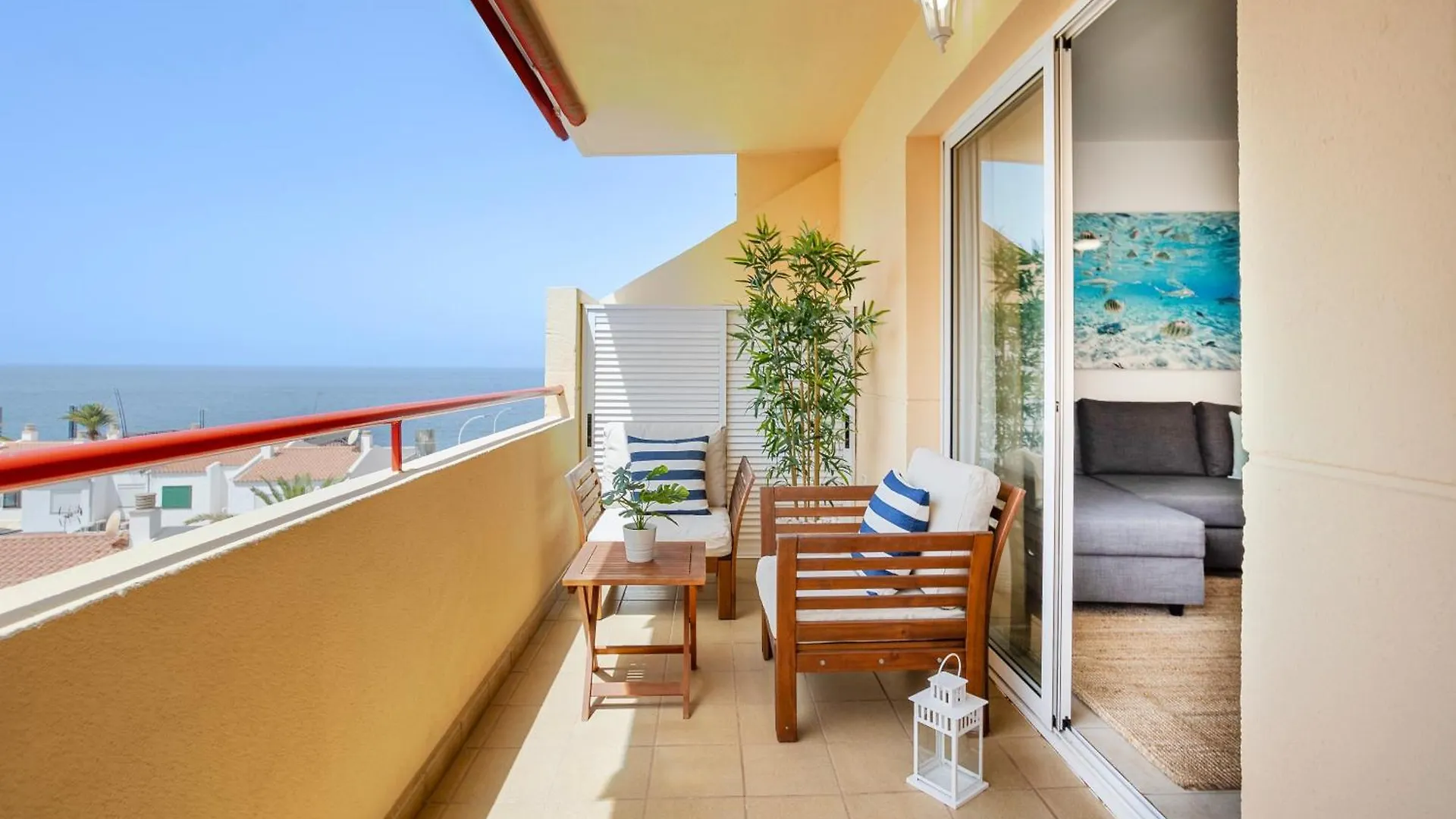 Blue Garden - Cozy Apartment With Atlantic Views プエルト・デ・サンティアゴ